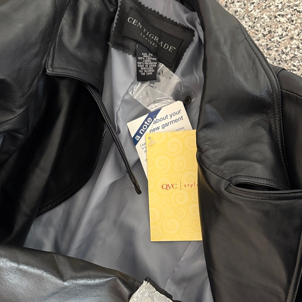 GENERATION Y Black Leather Jacket